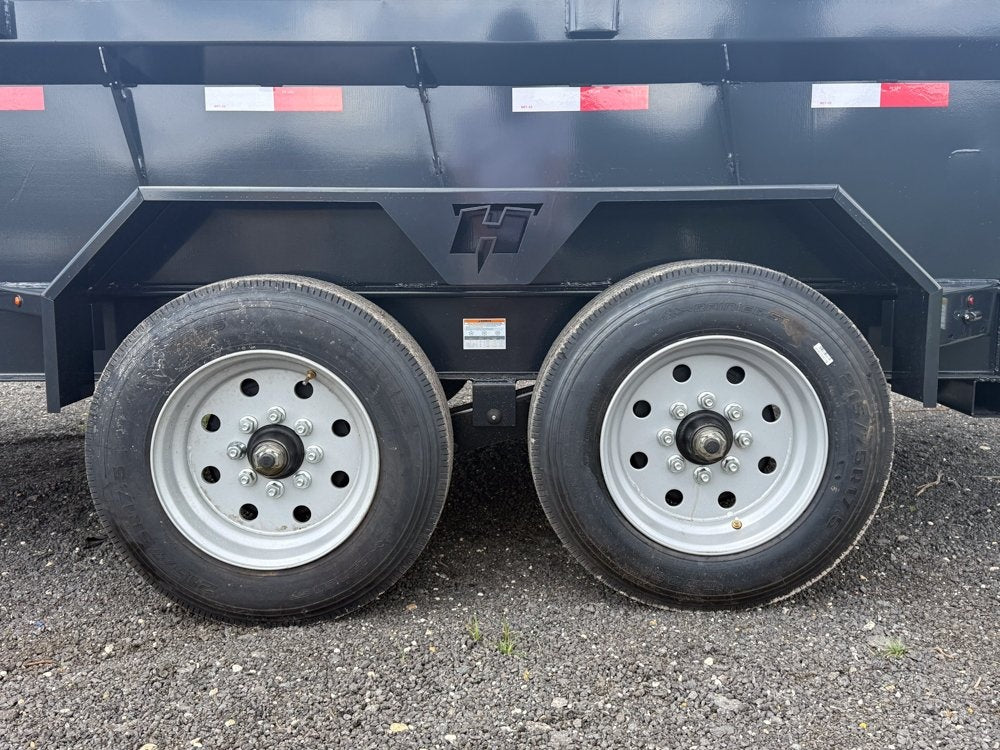 14' Dump Trailer BP 24" Side Walls - Telescopic lift - 8k Axles - Dump Trailers - Stryker Dealership Group