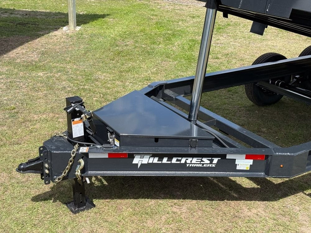 14' Dump Trailer BP 40" Side Walls - Telescopic lift - 7k Axles - Bumper Pull Dump - Dump Trailers - Stryker Dealership Group