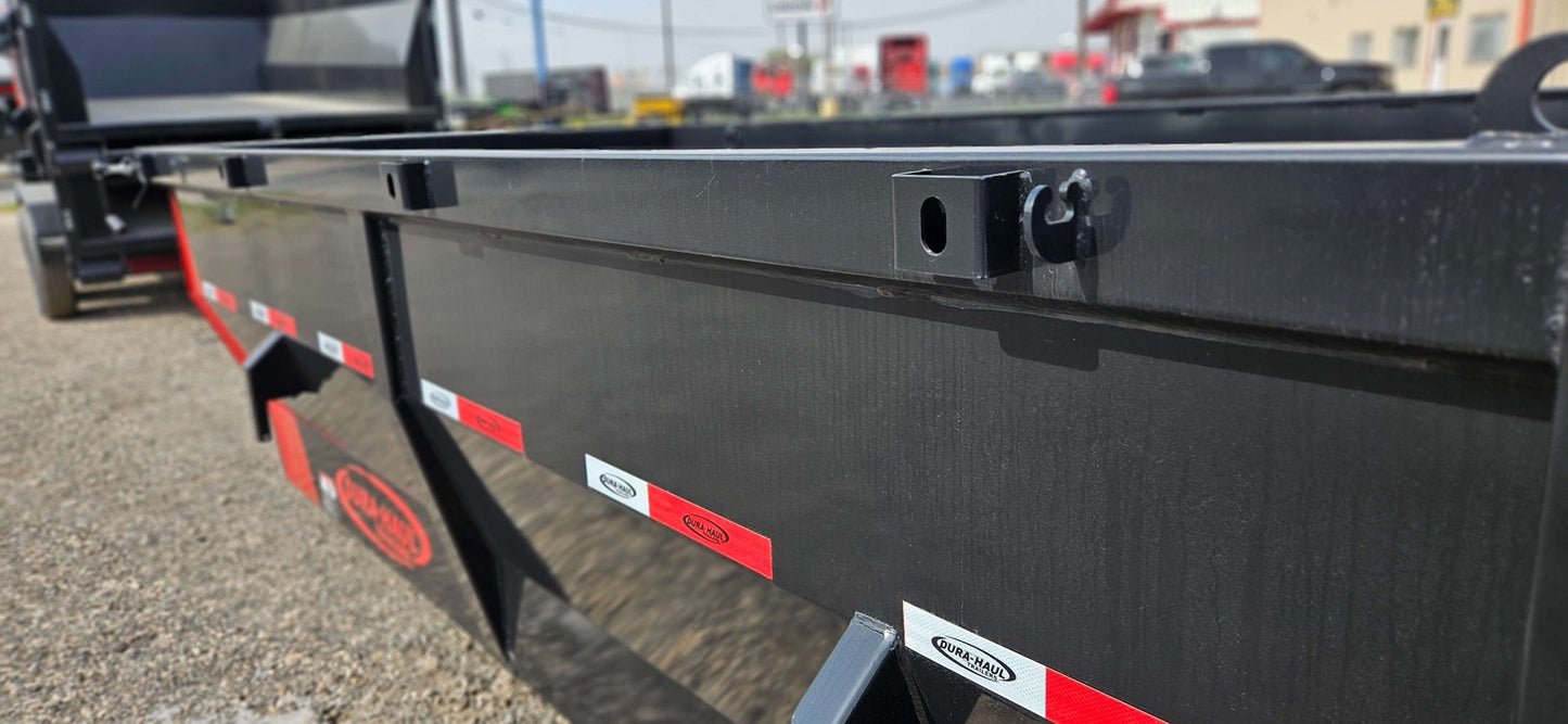 14' Dura-Haul Roll Off Bin 4' Walls - Black DH8855C - Roll Off Bins - Stryker Dealership Group