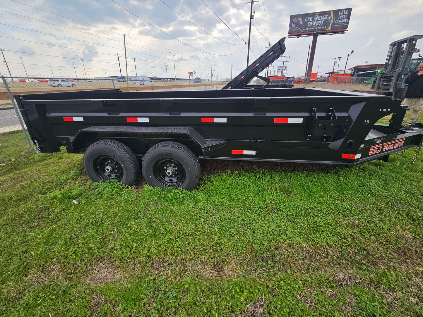 14' ED Trailers BP Dump Trailers 20" 14k GVWR 993 - Dump Trailers BP - Stryker Dealership Group