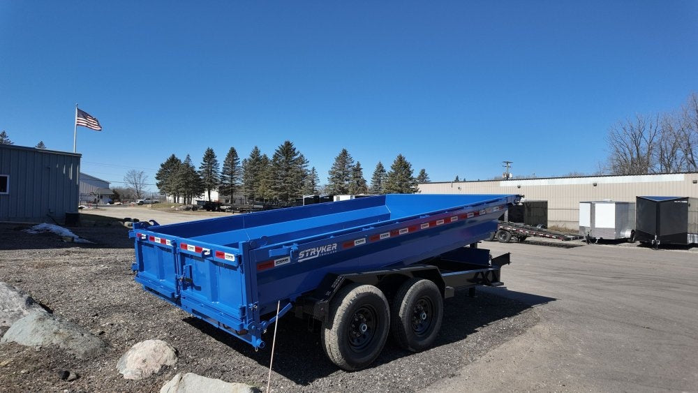 14' EDT Dump Trailer 20" Side Walls - Dump Trailers - Stryker Dealership Group