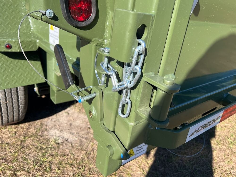 14' EZ7 Dump Trailer 19" Sides 7K Axles 14K GVWR 3-way Door Slide In Ramps - Dump Trailers - Stryker Dealership Group