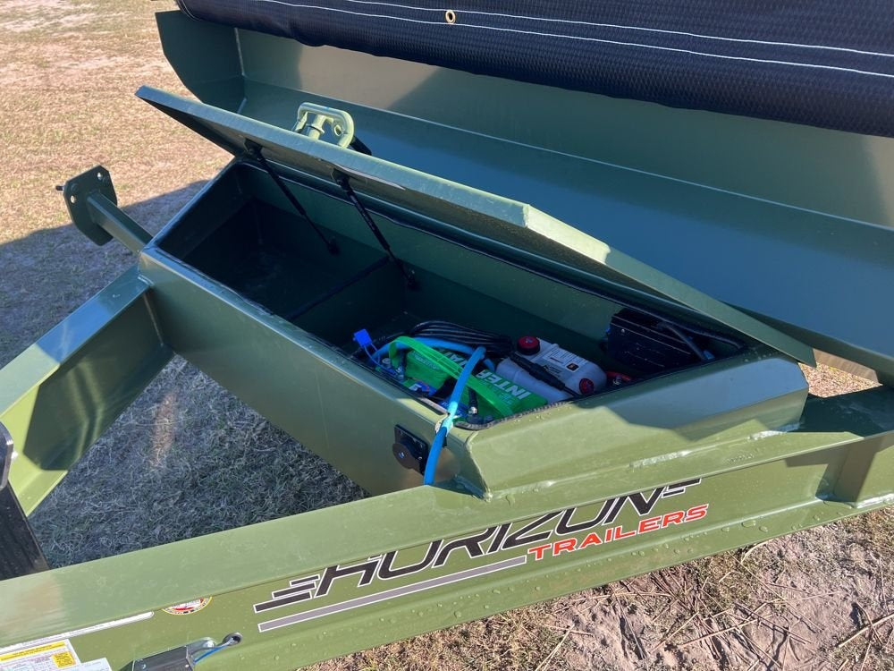 14' EZ7 Dump Trailer 19" Sides 7K Axles 14K GVWR 3-way Door Slide In Ramps - Dump Trailers - Stryker Dealership Group