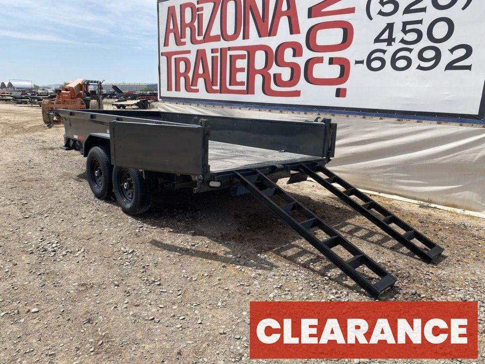 14' GDX Dump Trailer - Bumper Pull Dump - Dump Trailers - Stryker Dealership Group