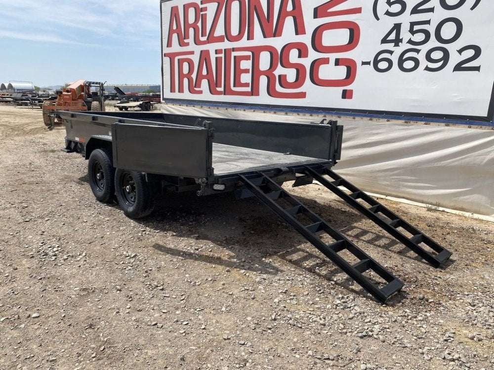 14' GDX Dump Trailer - Bumper Pull Dump - Dump Trailers - Stryker Dealership Group