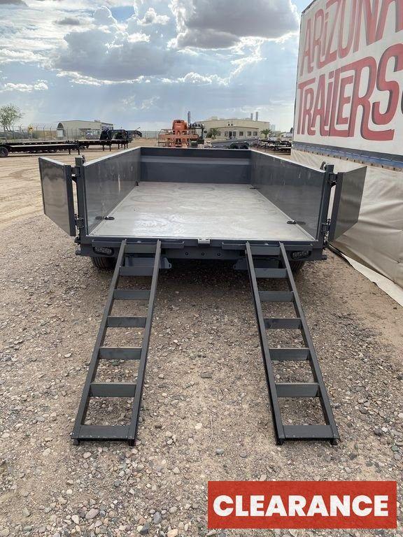 14' GDX Dump Trailer - Bumper Pull Dump - Dump Trailers - Stryker Dealership Group