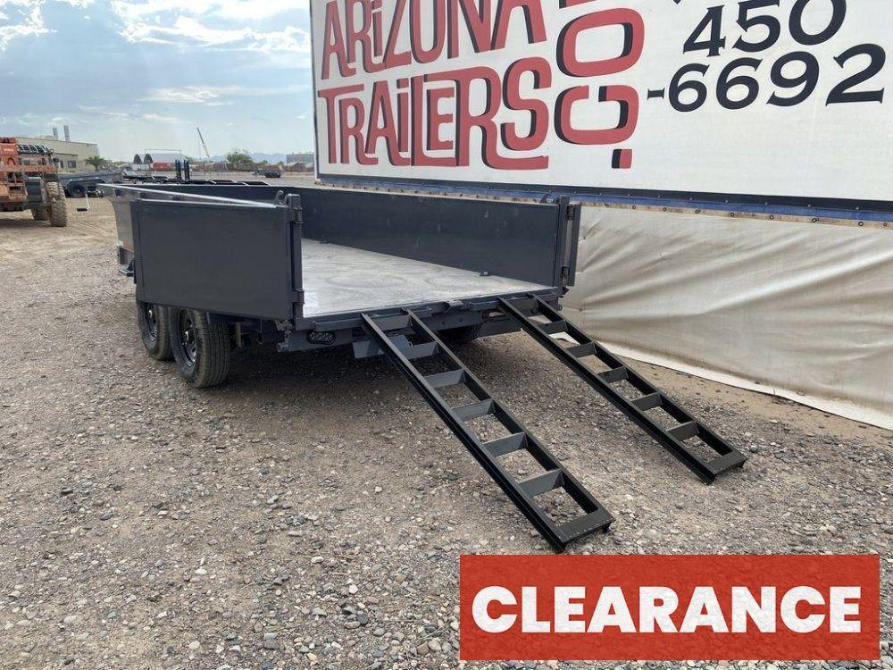 14' GDX Dump Trailer - Bumper Pull Dump - Dump Trailers - Stryker Dealership Group