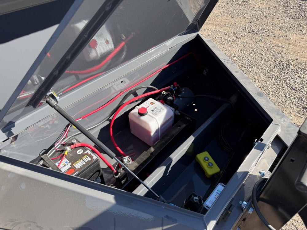 14' GDX Knight Dump 32" Sides - 7K Axles - 516 Scissor - DT2 Contractor/Dump Trailers - Stryker Dealership Group