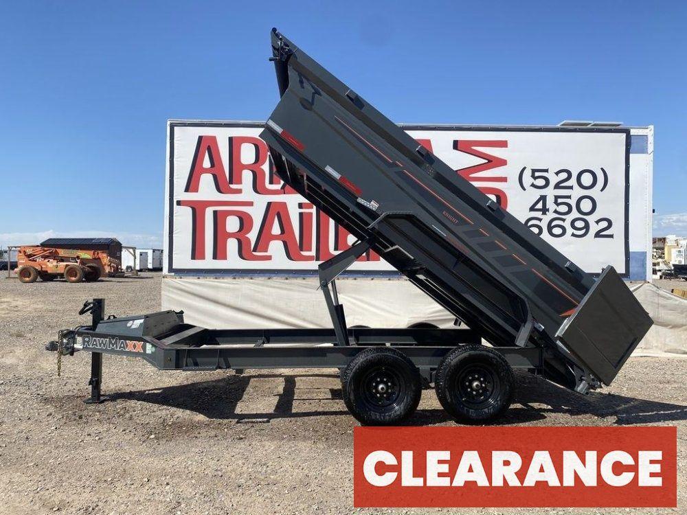 14' GDX Knight Dump Trailer - Bumper Pull Dump - Dump Trailers - Stryker Dealership Group