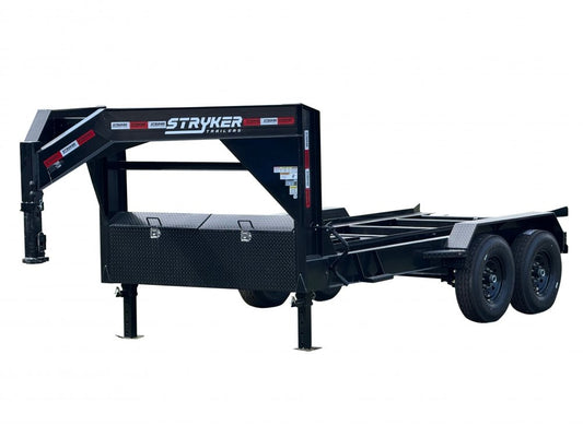 14' Gooseneck Roll Off Base Trailer (2) 7K Axles 14ply Tires - 14' Gooseneck/Roll Off Base Trailer - Stryker Dealership Group