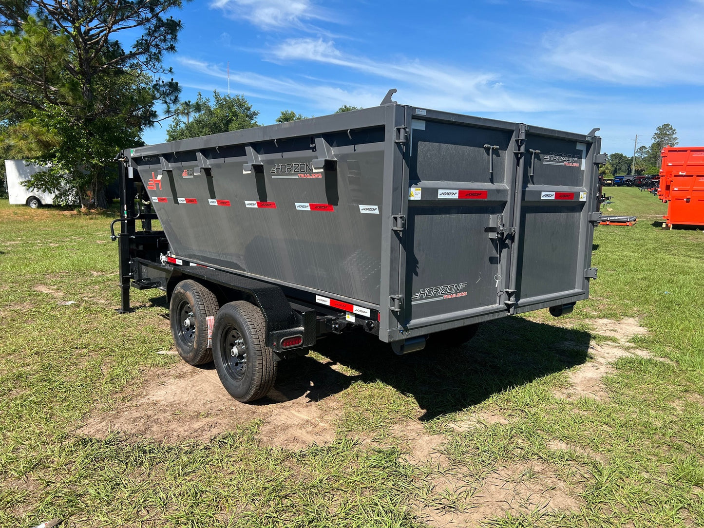 14' Horizon RDZ GN Roll Off Bundle (2) 7k Axles + 1 EDZ Bin ROP003976 - Roll Off Packages - Stryker Dealership Group