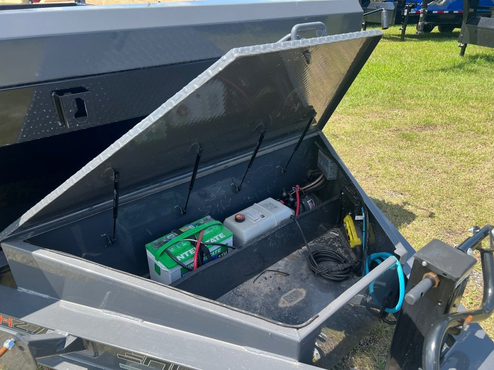 14' HZ7 BP Dump Trailer 2 - 7k Axles 2' Walls - Dump Trailers - Stryker Dealership Group