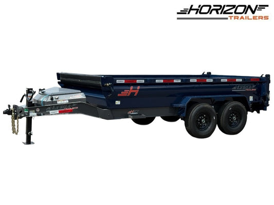 14' HZ7 Dump 24" Sides - 7K Axles - 620 Scissor - Dump Trailers/Dump Trailers - Stryker Dealership Group
