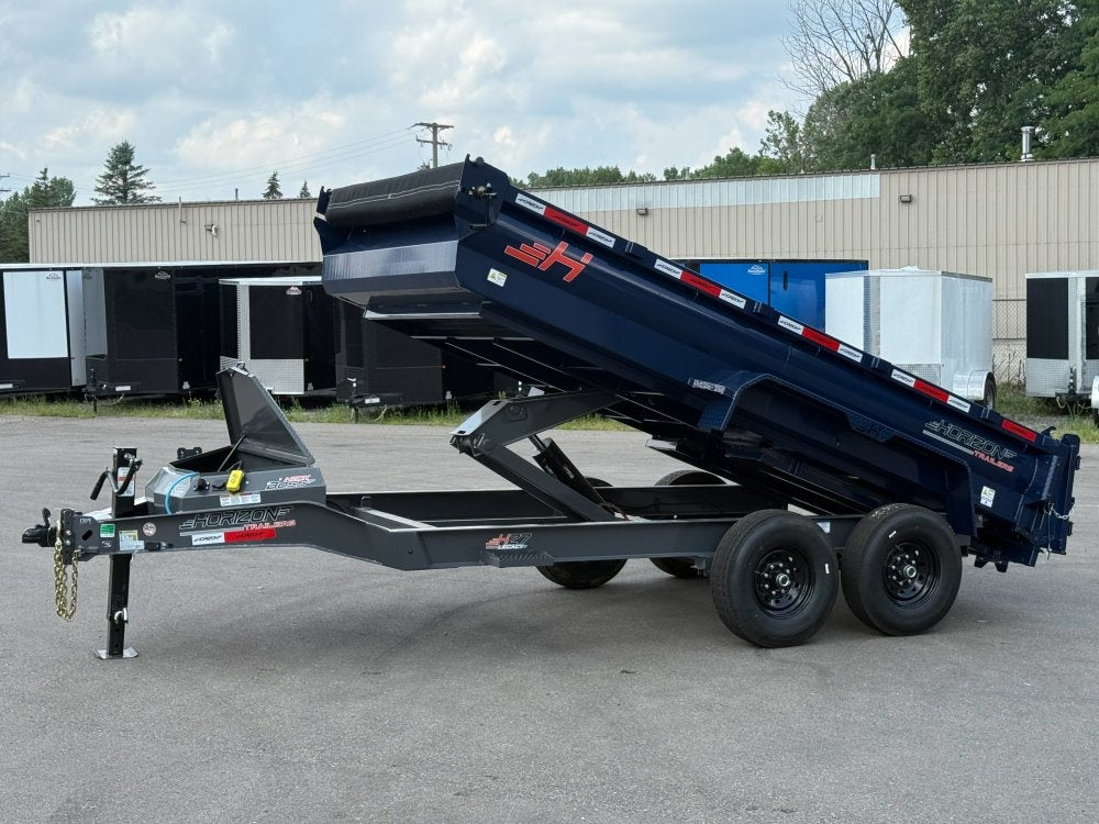 14' HZ7 Dump 24" Sides - 7K Axles - 620 Scissor - Dump Trailers/Dump Trailers - Stryker Dealership Group