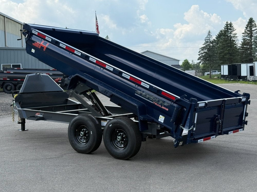 14' HZ7 Dump 24" Sides - 7K Axles - 620 Scissor - Dump Trailers/Dump Trailers - Stryker Dealership Group