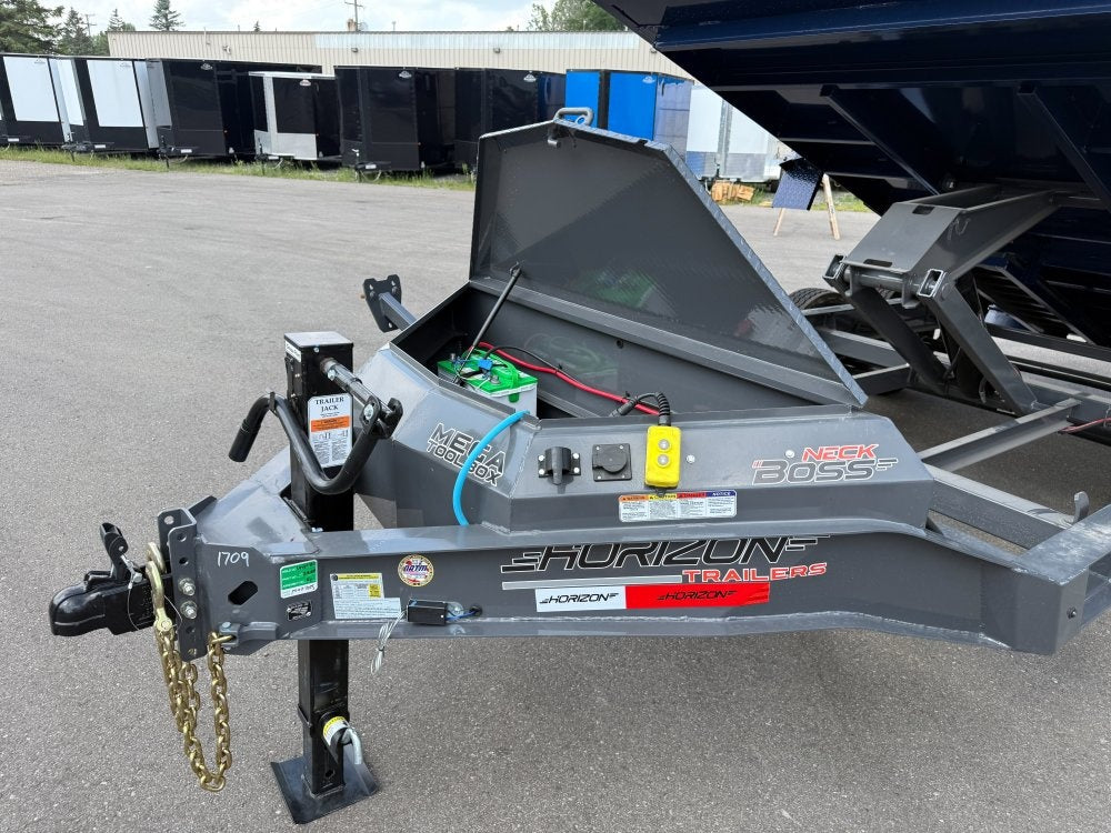14' HZ7 Dump 24" Sides - 7K Axles - 620 Scissor - Dump Trailers/Dump Trailers - Stryker Dealership Group