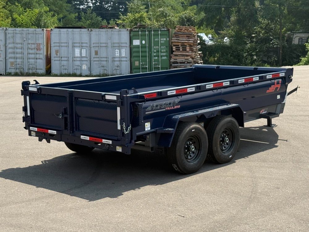 14' HZ7 Dump 24" Sides - 7K Axles - 620 Scissor - Dump Trailers/Dump Trailers - Stryker Dealership Group