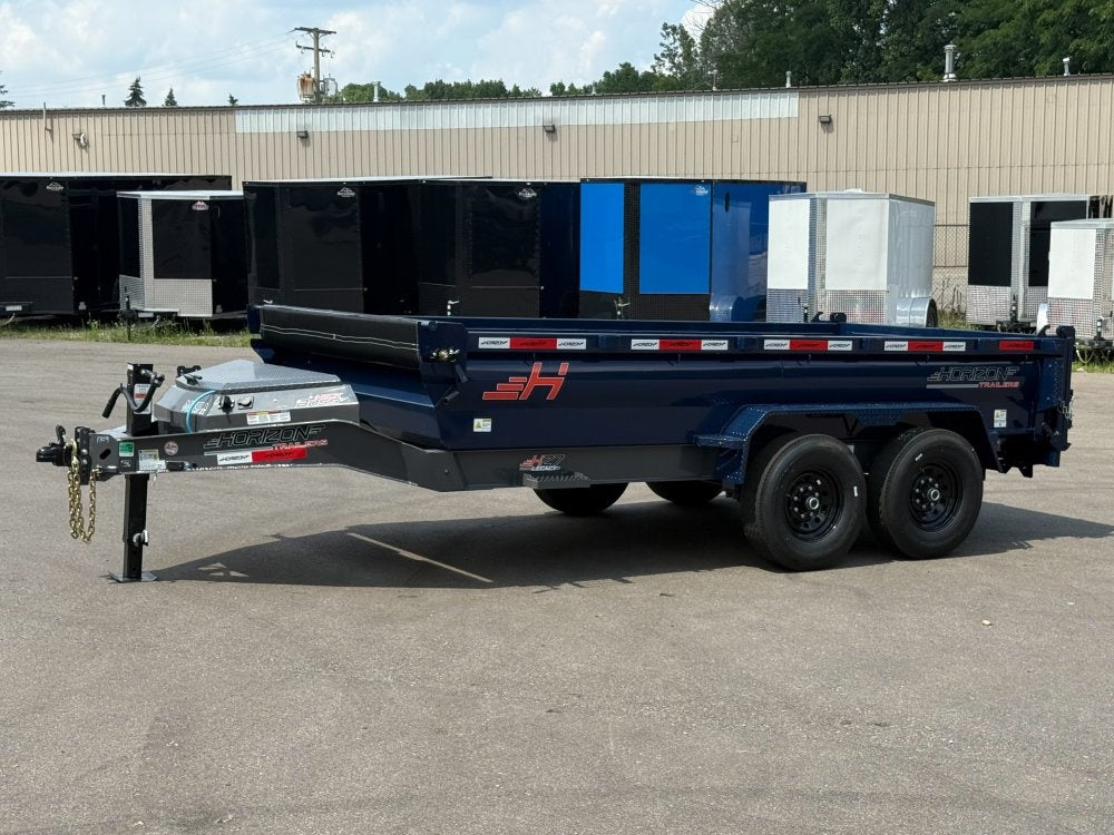 14' HZ7 Dump 24" Sides - 7K Axles - 620 Scissor - Dump Trailers/Dump Trailers - Stryker Dealership Group