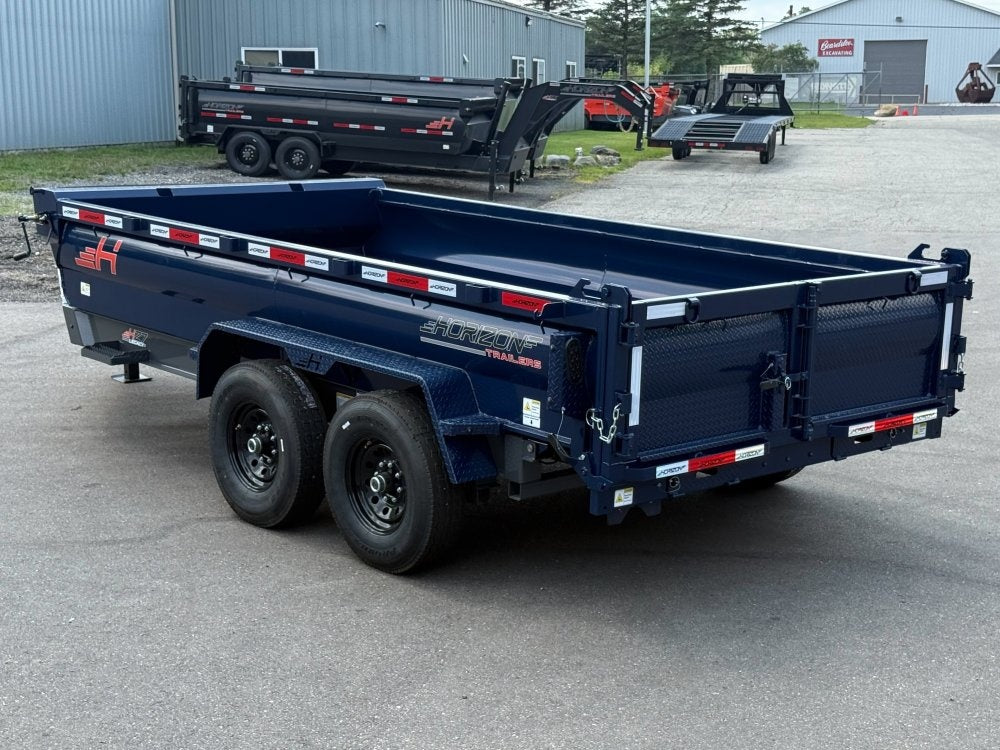 14' HZ7 Dump 24" Sides - 7K Axles - 620 Scissor - Dump Trailers/Dump Trailers - Stryker Dealership Group