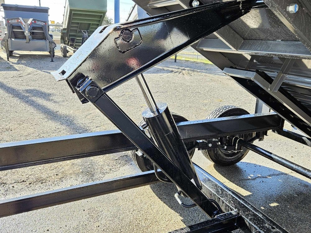 14' HZ7 Dump 36" Sides - 7K Axles - 620 Scissor - Dump Trailers - Stryker Dealership Group