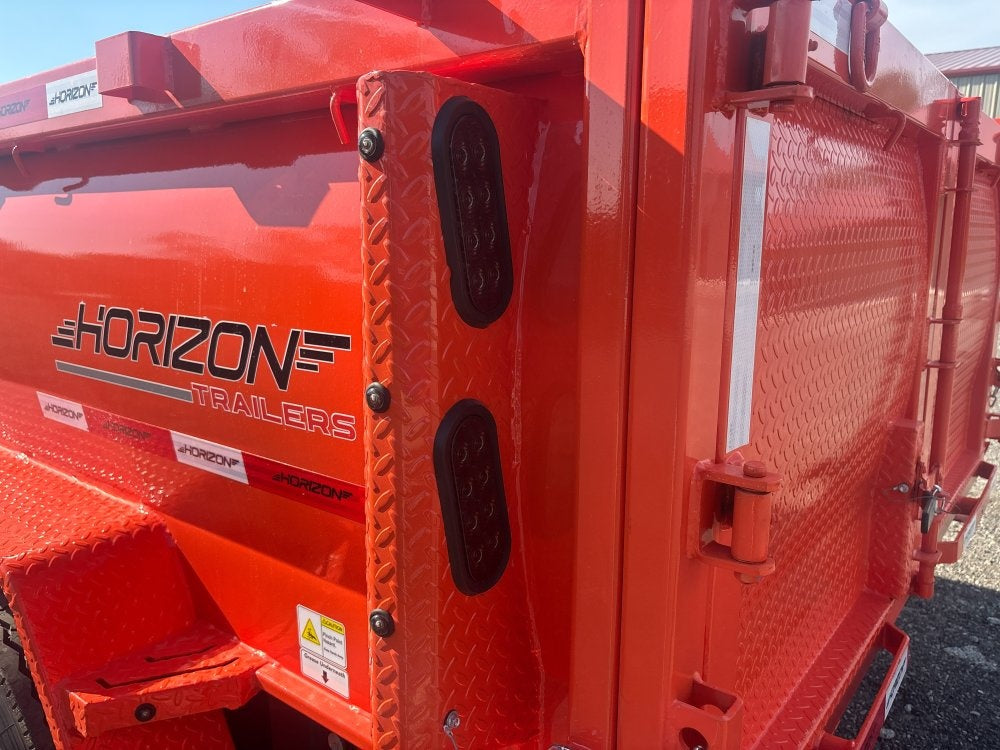 14' HZ7 Dump 36" Sides - 7K Axles - 620 Scissor - DT3 Professional - Stryker Dealership Group