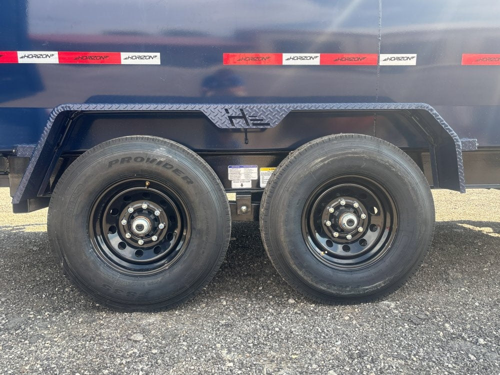 14' HZ7 Dump 48" Sides - 7K Axles - 620 Scissor - DT3 Professional - Stryker Dealership Group