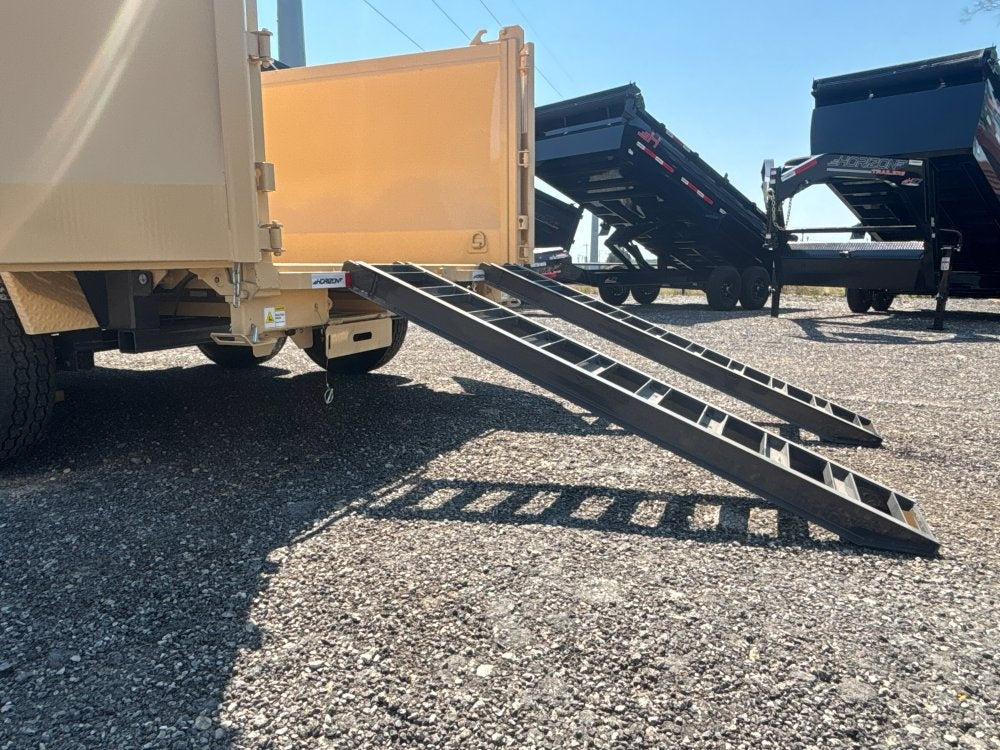 14' HZ7 Dump 48" Sides - 8K Axles - 620 Scissor - 14 ply Tires - 2 Speed Jack - DT3 Professional - Stryker Dealership Group