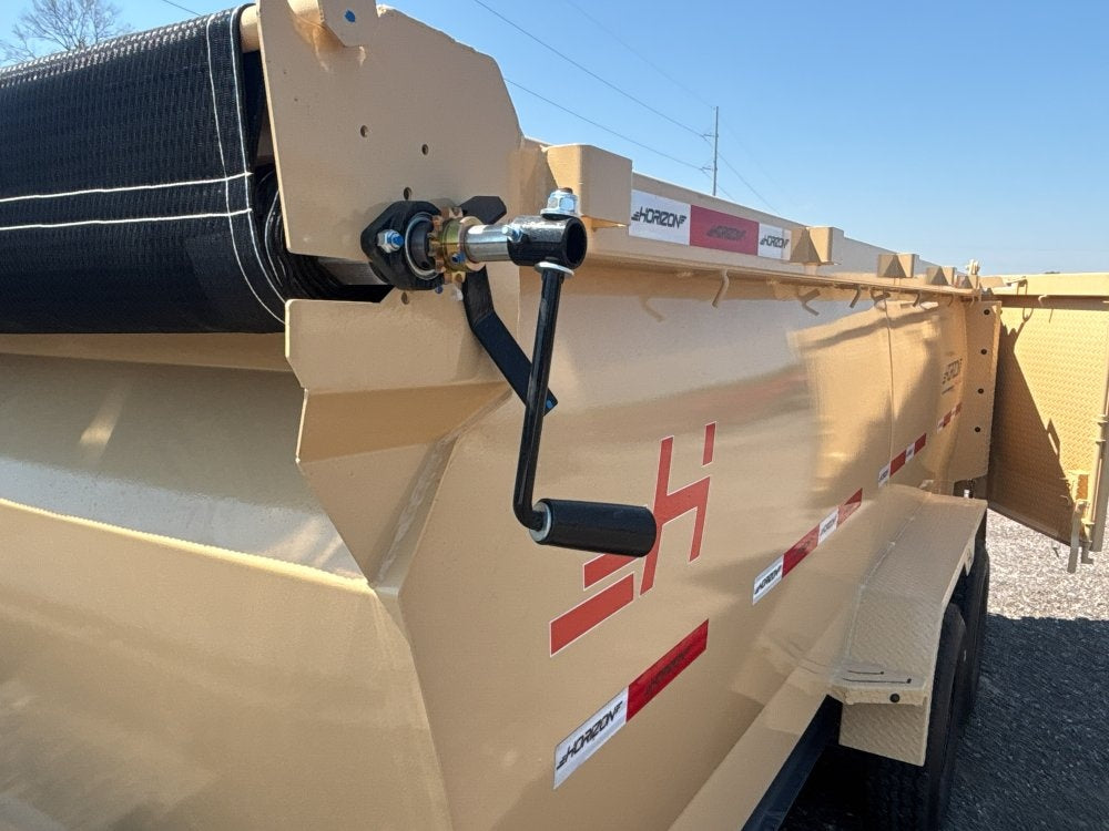 14' HZ7 Dump 48" Sides - 8K Axles - 620 Scissor - 14 ply Tires - 2 Speed Jack - DT3 Professional - Stryker Dealership Group