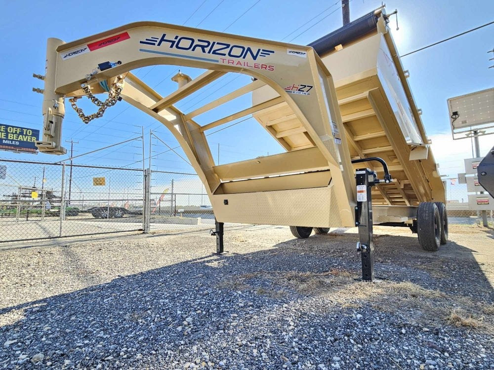 14' HZ7 GN Dump 36" Sides - 8K Axles - 620 Scissor - 14 ply Tires - 2 Speed Jack - Dump Trailers - Stryker Dealership Group