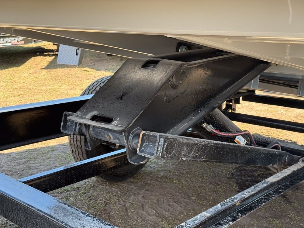 14' LZ7 Dump Trailer 30" Walls - Scissor Lift - 14K GWVR - 14ply Tires - 3 Way Door - Ramps - Dump Trailers - Stryker Dealership Group