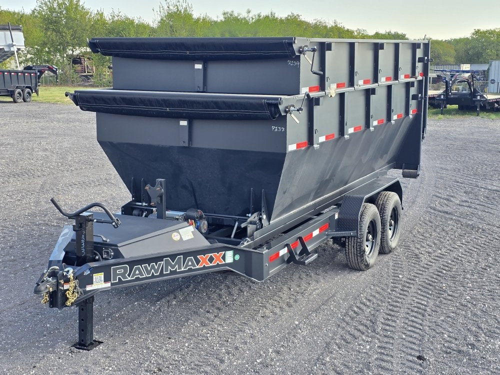 14' RDX BP Roll Off Base (2) 7k Axles - Roll Off Base Trailer/RO 14' Bumper Pull - Stryker Dealership Group