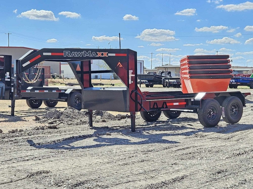 14' RDX GN Roll Off Base (2) 7k Axles - Roll Off Base Trailer/14' Gooseneck - Stryker Dealership Group