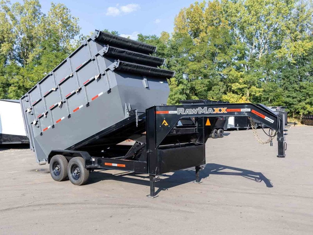 14' RDX GN Roll Off Base Trailer (2) 7k Axles - Roll Off Base Trailer/14' Gooseneck - Stryker Dealership Group