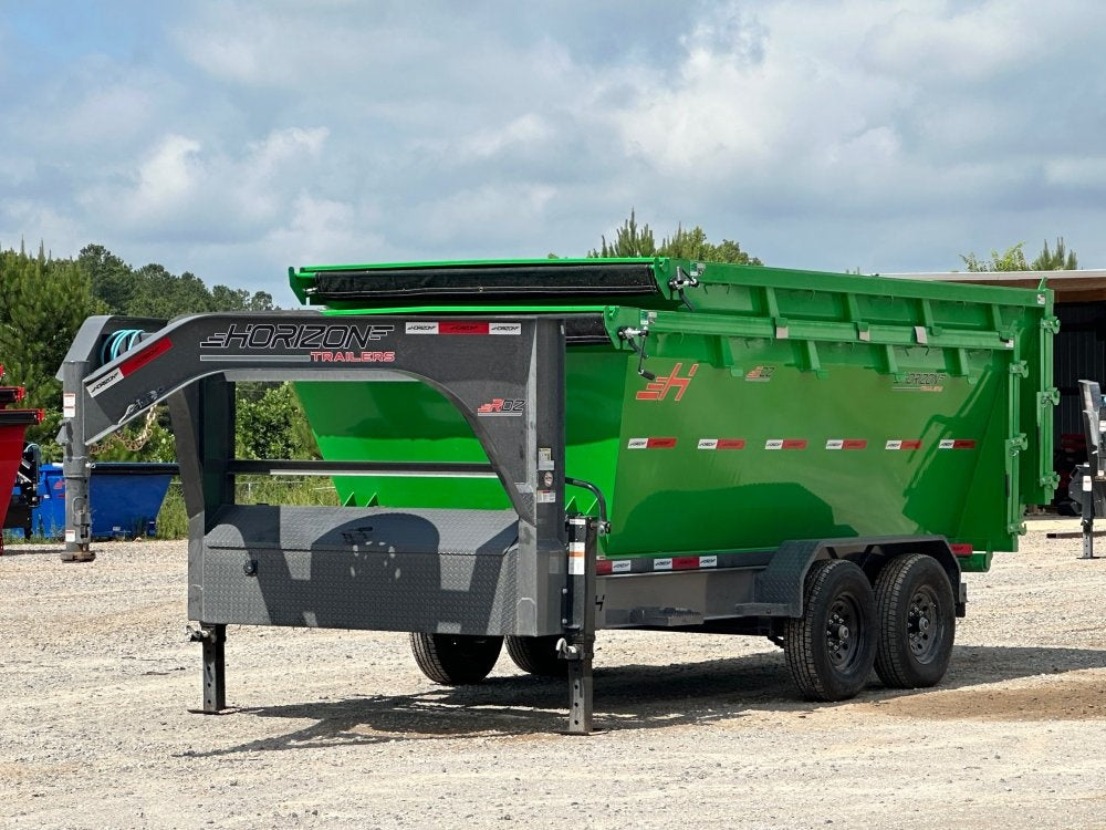 14' RDZ GN Roll Off Base 2-7k Axles - Roll Off Base Trailer/14' Gooseneck - Stryker Dealership Group
