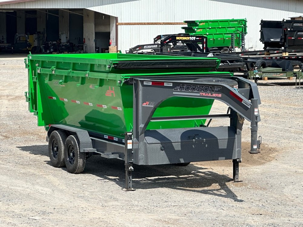 14' RDZ GN Roll Off Base 2-7k Axles - Roll Off Base Trailer/14' Gooseneck - Stryker Dealership Group