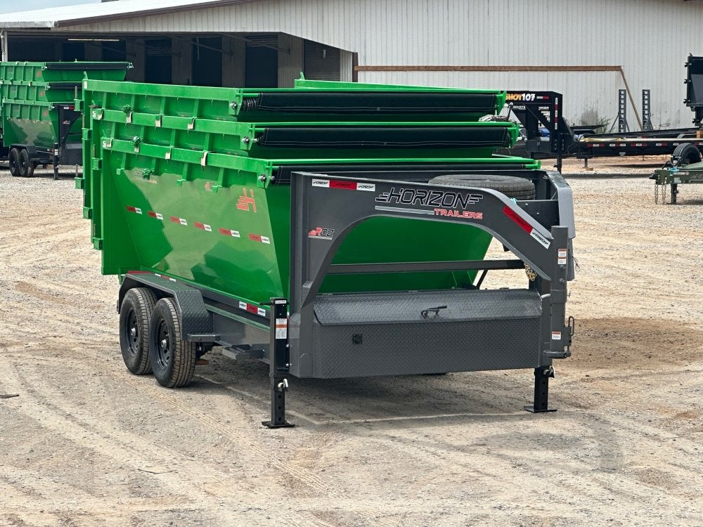 14' RDZ GN Roll Off Base 2-7k Axles - Roll Off Base Trailer/14' Gooseneck - Stryker Dealership Group