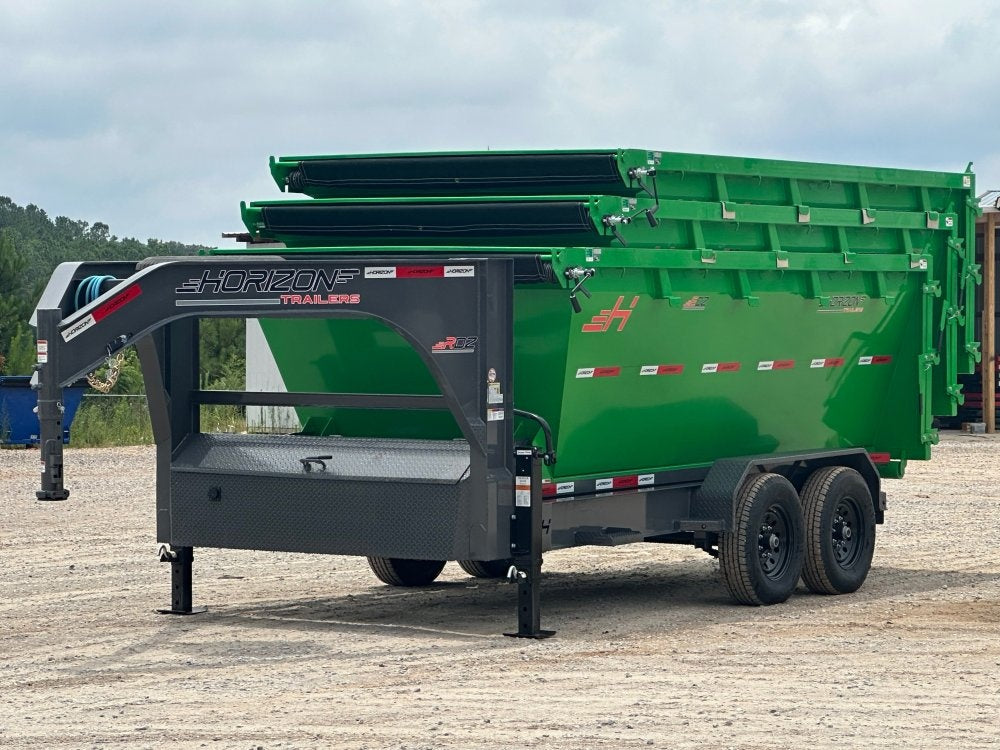 14' RDZ GN Roll Off Base 2-7k Axles - Roll Off Base Trailer/14' Gooseneck - Stryker Dealership Group
