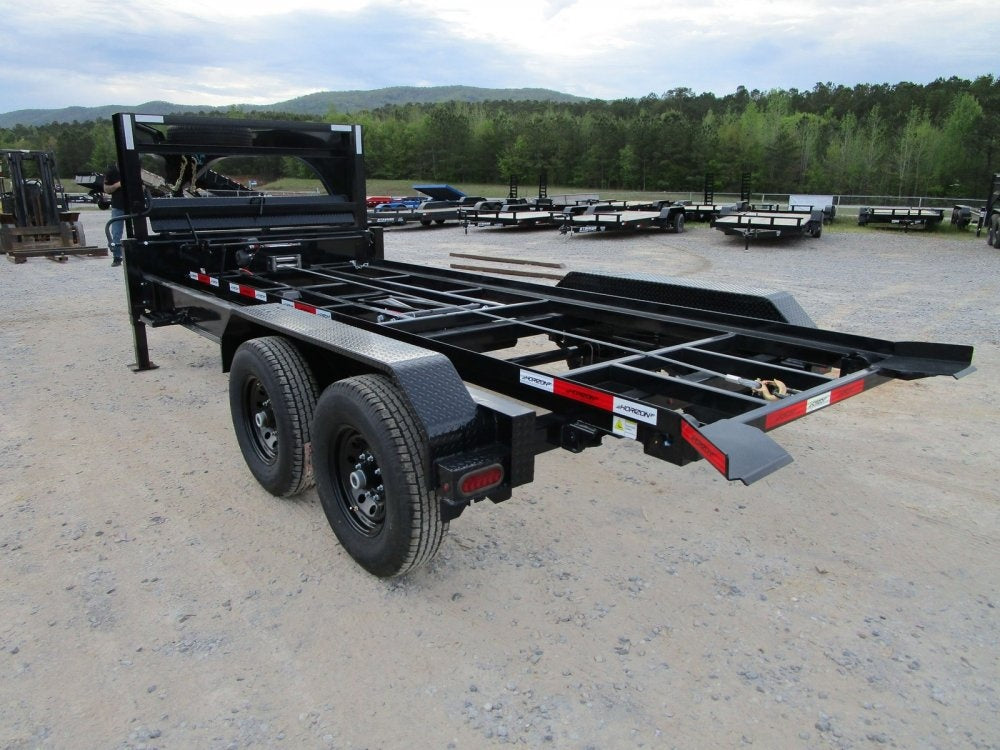 14' RDZ GN Roll Off Base 2 - 7k Axles - 14' Gooseneck/Roll Off Base Trailer - Stryker Dealership Group