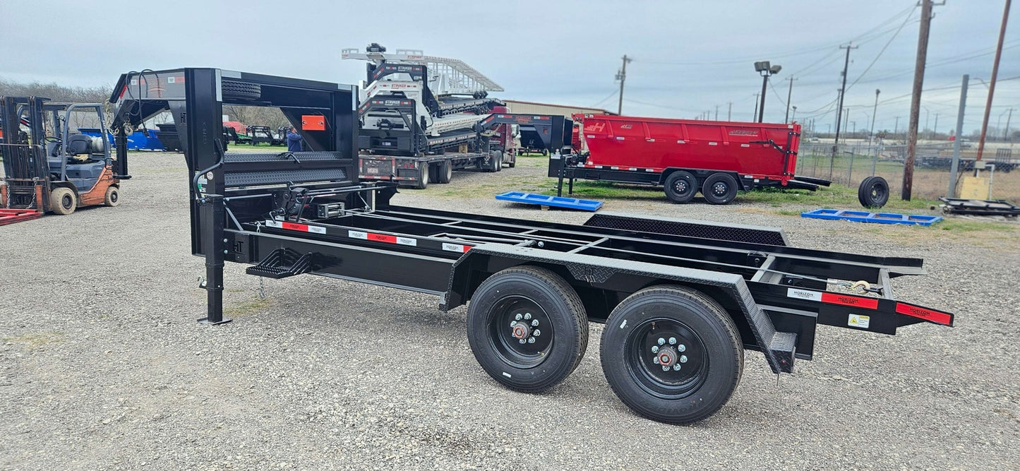 14' RDZ GN Roll Off Base 2 - 7k Axles WR0971 - Roll Off Base Trailer - Stryker Dealership Group