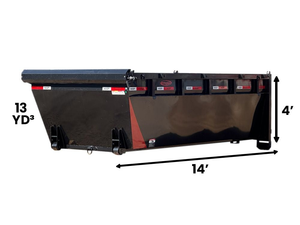 14' Roll Off Bin - 4' Side Wall - 7 Gauge Floor 900-25 - Roll Off Bins - Stryker Dealership Group