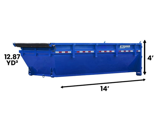 14' Roll Off Bin 4' Walls R21133 - Roll Off Bins - Stryker Dealership Group