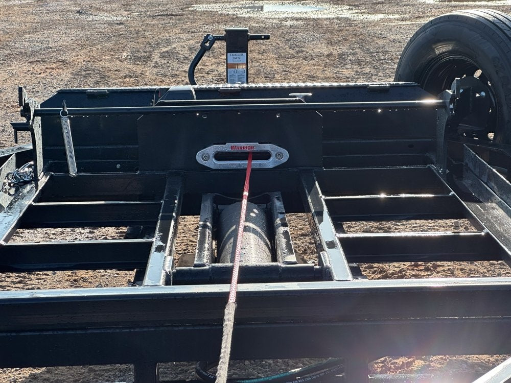 14' RRO Roll Off Base Trailer (2) 7K Axles, Winch - 14' Bumper Pull/Roll Off Base Trailer - Stryker Dealership Group