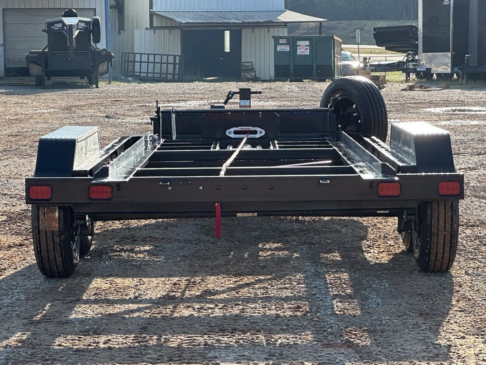 14' RRO Roll Off Base Trailer (2) 7K Axles, Winch - 14' Bumper Pull/Roll Off Base Trailer - Stryker Dealership Group