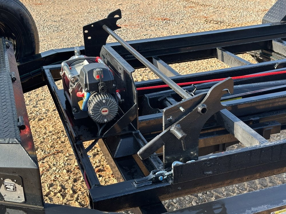 14' RRO Roll Off Base Trailer (2) 7K Axles, Winch - 14' Bumper Pull/Roll Off Base Trailer - Stryker Dealership Group