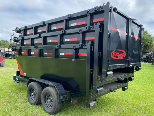 14' RRO Roll Off Base Trailer (2) 7K Axles, Winch - RO 14' Bumper Pull/Roll Off Base Trailer - Stryker Dealership Group