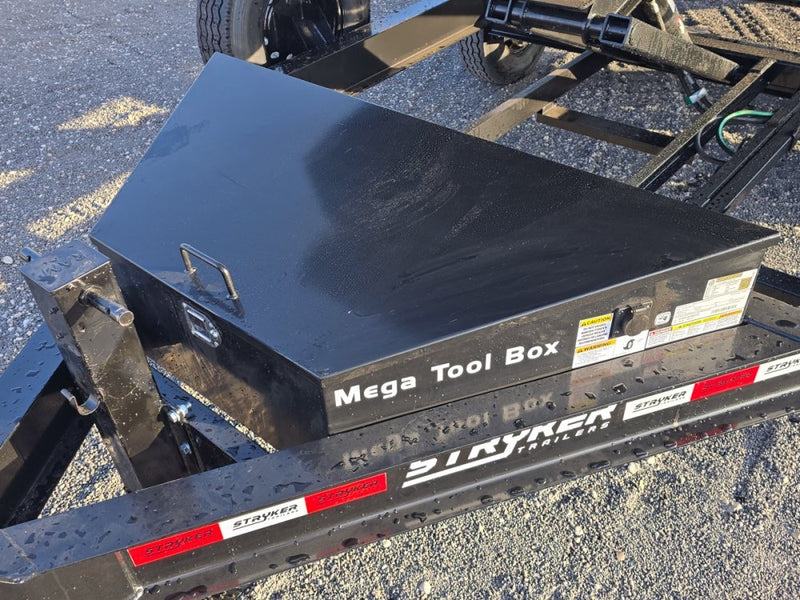 14' Stryker SDT Bumper Pull Dump Trailer 24" Side Walls - (2) 7k Axles - Dump Trailers/DT2 Contractor - Stryker Dealership Group