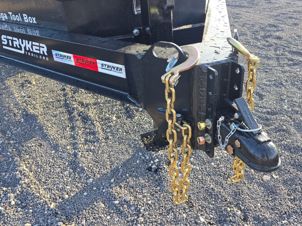 14' Stryker SDT Bumper Pull Dump Trailer 24" Side Walls - (2) 7k Axles - Dump Trailers/DT2 Contractor - Stryker Dealership Group