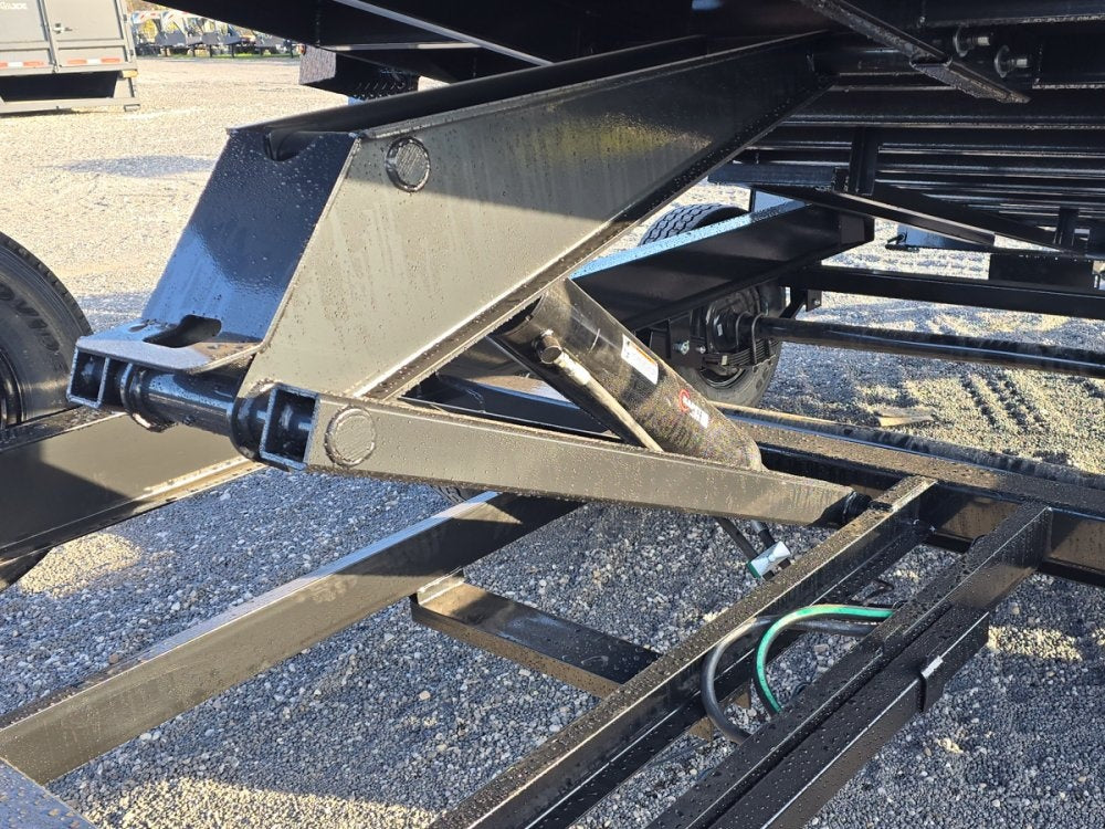 14' Stryker SDT Bumper Pull Dump Trailer 24" Side Walls - (2) 7k Axles - Dump Trailers/DT2 Contractor - Stryker Dealership Group