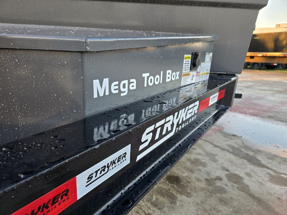 14' Stryker SDT Bumper Pull Dump Trailer 36" Side Walls - (2) 7k Axles - Bumper Pull Dump - Dump Trailers - Stryker Dealership Group