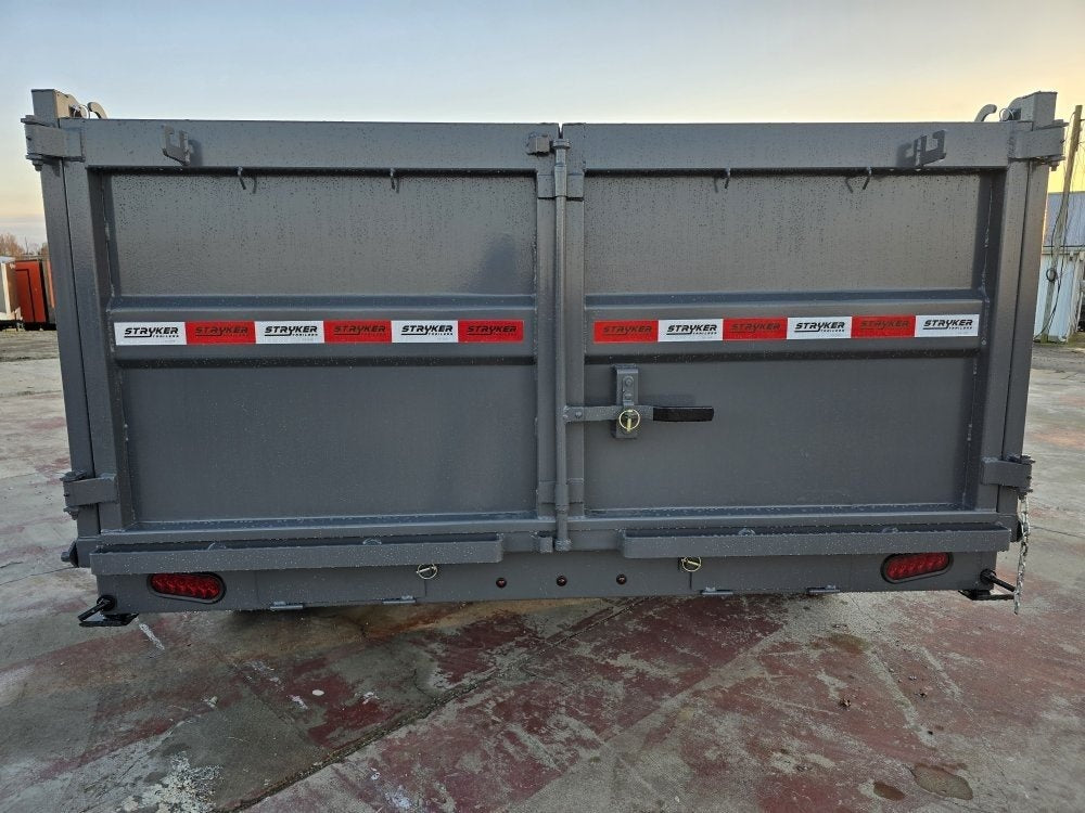 14' Stryker SDT Bumper Pull Dump Trailer 36" Side Walls - (2) 7k Axles - Bumper Pull Dump - Dump Trailers - Stryker Dealership Group